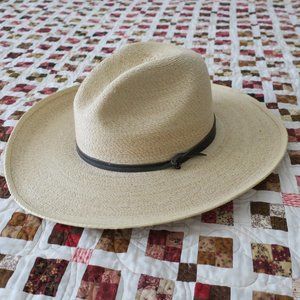 NEW Stetson Bryce Gus Crown Premium Straw Hat Large